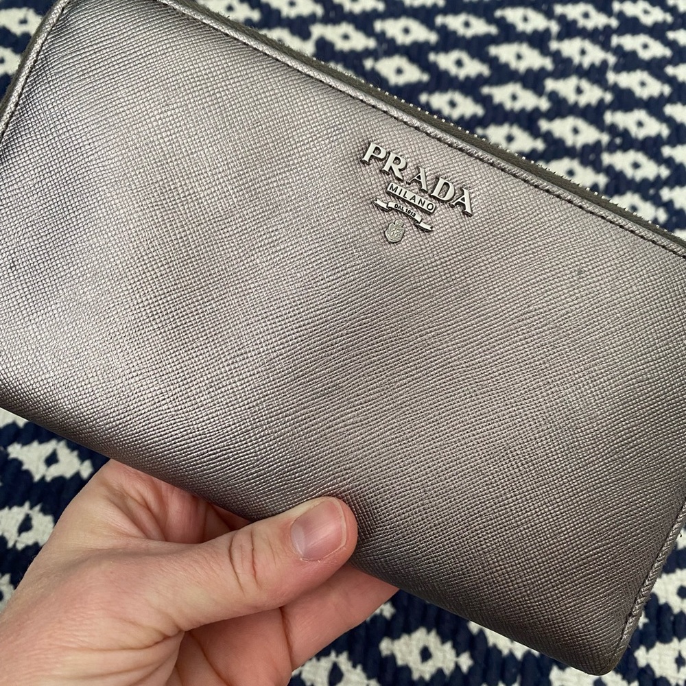Prada Saffiano wallet